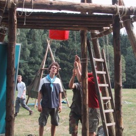 De douche vullen - Scouts en Gidsen Zaventem 